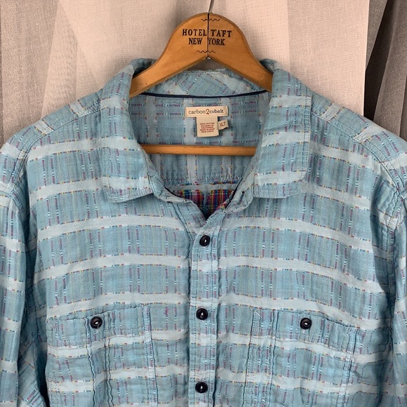Men's Sea Change Chambray Shirt XLarge Tall - Picture 9 of 9